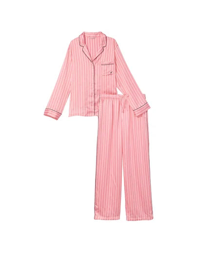 VICTORIA'S SECRET Satin Long Pajama Set