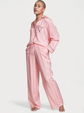 VICTORIA'S SECRET Striped Long Pajama Set