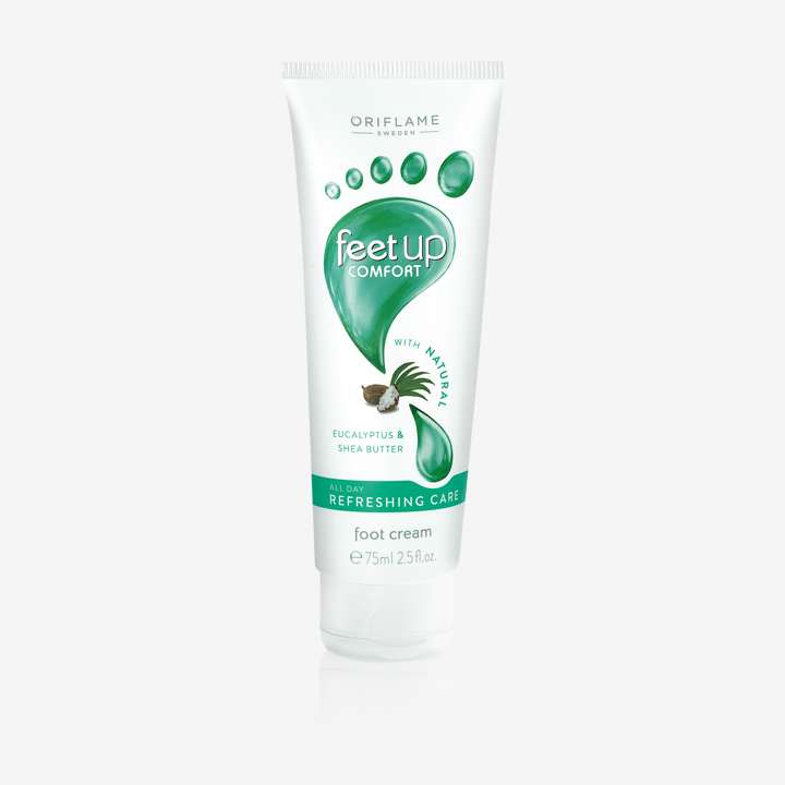 Refreshing foot cream