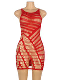New Sexy Hollow Out Short Sleeveless Bodystocking